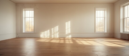 Obraz premium Standard apartment interior decor for sale - Empty, recently renovated room