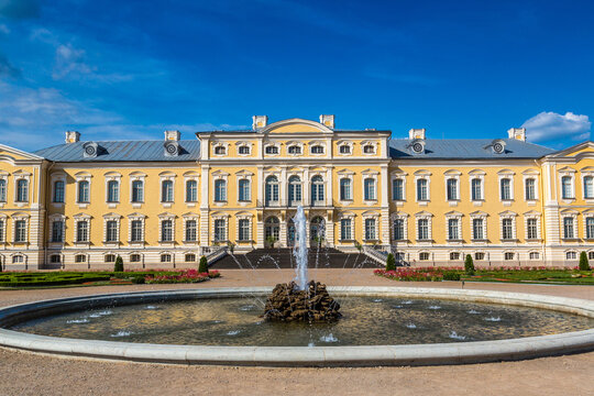 Rundale Palace in Latvia