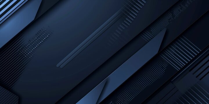 Futuristic and modern black-blue abstract background color gradient