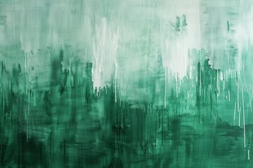 Emerald Intensity: Gradient background intensifying from light to deep emerald green.