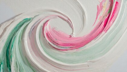 Colorful texture art inspired by ocean whirlpools, with an oil painting style that is fun to look at.