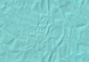 Seamless battered dark sky blue kraft paper texture. Grunge rough natural page.