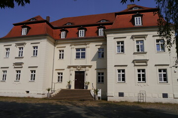 Schloss im agra-Park in Markkleeberg
