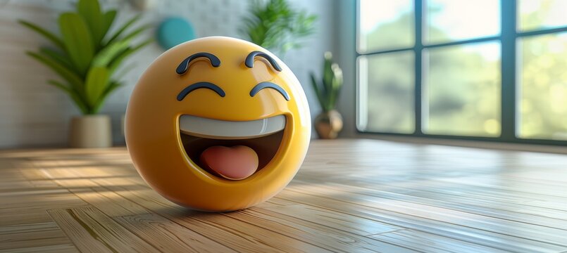 Colorful emoticons set against a dynamic social media and communication backdrop