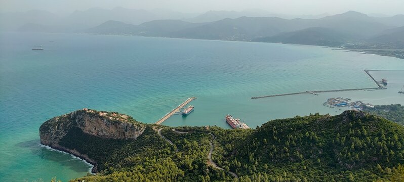 Bejaia-algeria nature beach plants ocean