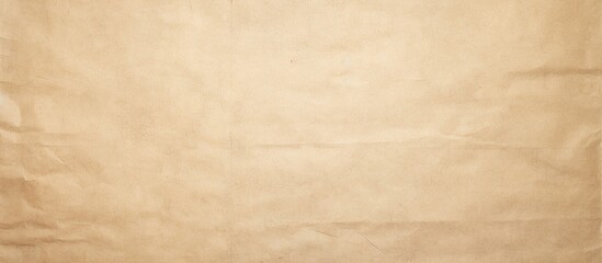 A close up of a rectangle of brown paper, resembling wood flooring with tints of beige and peach....