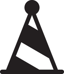 Party hat icon for web and mobile