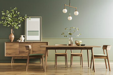 cozy minimalistic living room interior