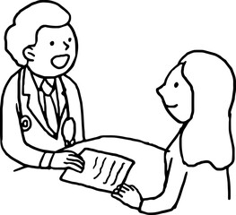 doctor and patient