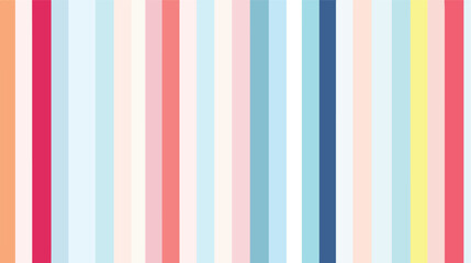 A playful pattern of mismatched stripes in differen