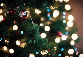 Obraz na płótnie Canvas Christmas Tree stock photo