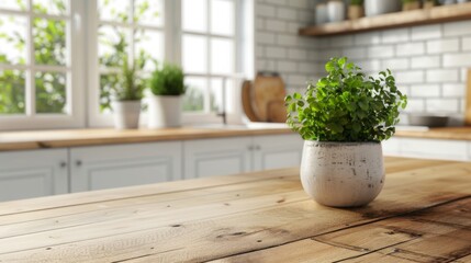 Kitchen background top counter interior wood blur home wooden empty room light white. Top kitchen product background desk modern window food display design texture tabletop restaurant board wall space