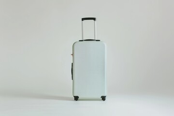 Luggage, light green, clear lines, product lens,