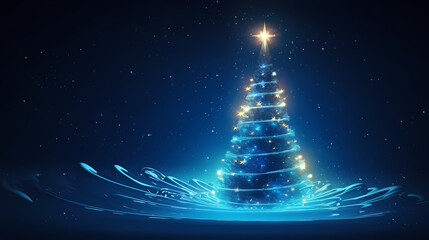 The magic of the Christmas tree meets technology