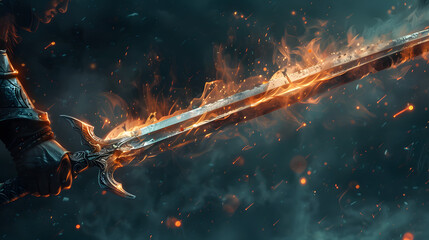 A Flaming Double Edge Sword