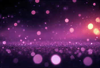 Defocused Particles Background (Purple) - Loop stock video