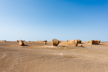 Wubao Devil City in Hami, Xinjiang, China