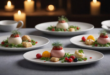 Magical Vege dessert with 5 stars