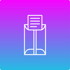 Long Envelope Icon