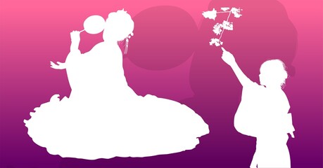 silueta, princesas, xv, boda, vestido de novia, vector, moda, ilustracion, quinceañera, iconos, bride, novia, novios, matrimonio, modelo, india, china, japon