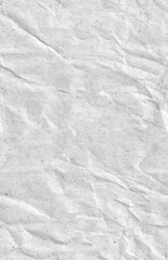 Seamless battered white kraft paper texture. Grunge rough natural page. Vertical portrait orientation.