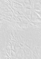 Fototapeta premium Seamless white battered craft paper texture. Recycling beige page. Vertical portrait orientation.