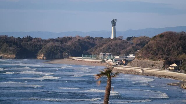 福島県いわき市の海岸