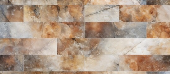 A detailed closeup of a wood tile wall featuring a luxurious marble texture. The intricate pattern of rectangles creates a stunning art piece in any building material or composite material flooring