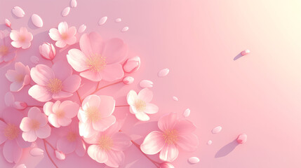 Fototapeta na wymiar 桜の背景素材