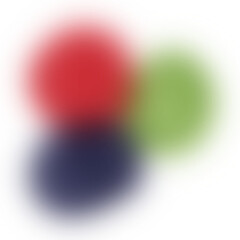 Colourful Abstract Gradient Shape Decor