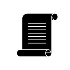 Manifesto Icon. Announcement, Statement Symbol. 