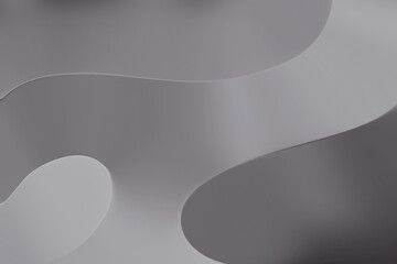 Abstract art image of grey silver on graphic design with  light effect and modern background. 