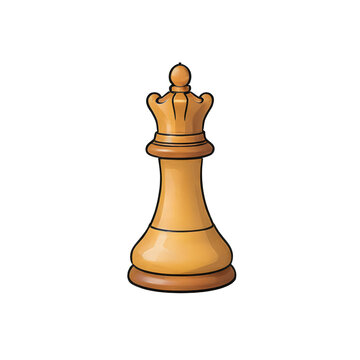 recommend clip art: Chess Piece Hand Drawn Cartoon Style Illustration
