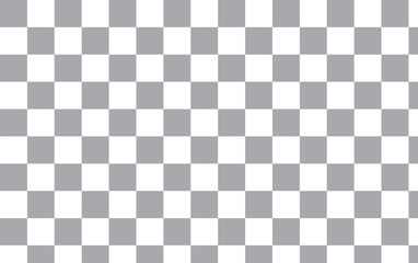 Seamless transparent pattern background, vector checkerboard simulation alpha channel png transparency texture. White and black checkered pattern. Empty template 