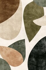 Aesthetic boho-style background with soft colors.