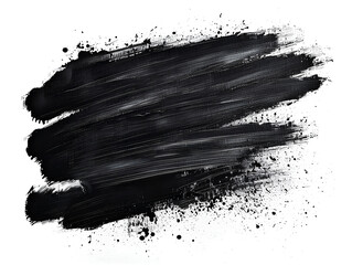 black paint splashes, black and white grunge	