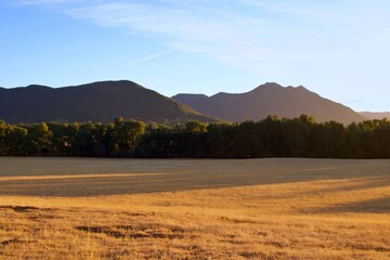 Obraz premium mountain landscapes in the south of chile, mountain day, earth day