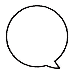 シンプルな吹き出し