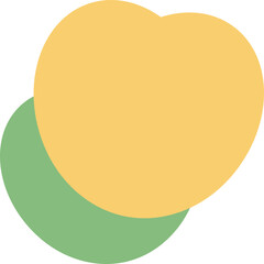 노란색 메모지 메모 배경