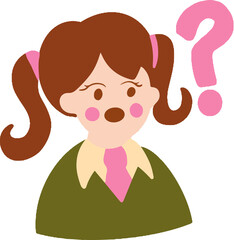 Cute girl Expression