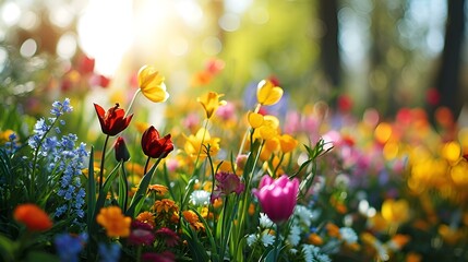 plant season meadow soft garden illustration fresh spring - Powered by Adobe