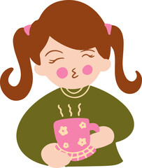 Cute girl Expression