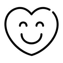 Obraz premium lol outline icon