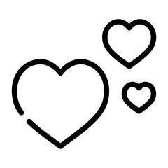 love outline icon