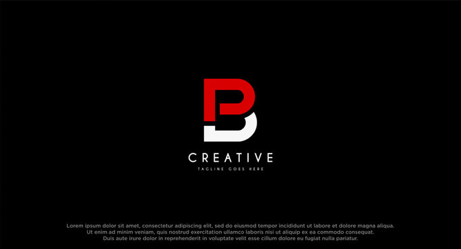 Initial letter PB logo design vector inspiration.