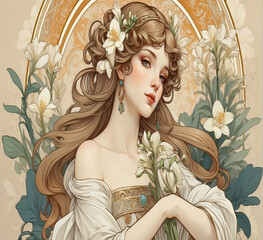 portrait of a girl