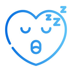 sleep gradient icon