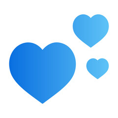 love gradient icon