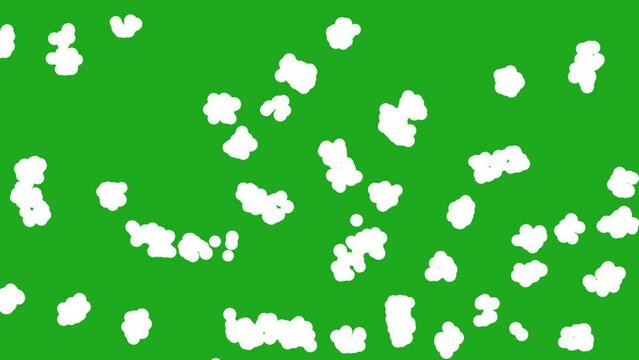Re-birth of germs on green screen