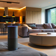 Voice-activated smart home seamless control.